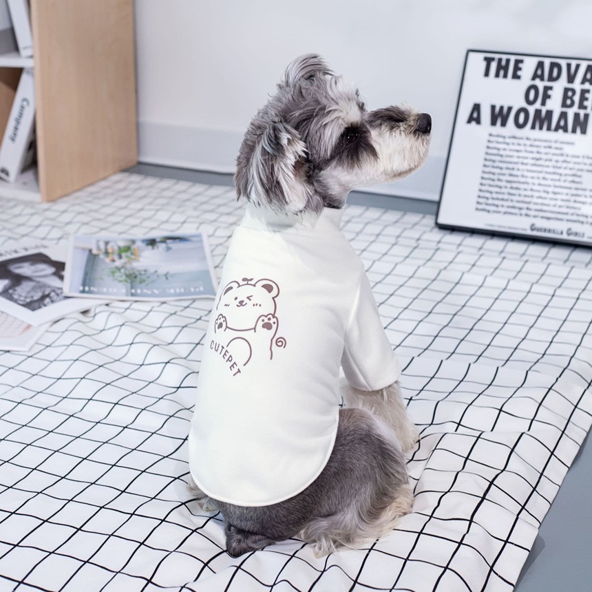 [무료배송] 모야펫 CUTE 사계절 티셔츠 S-2XL 4번째