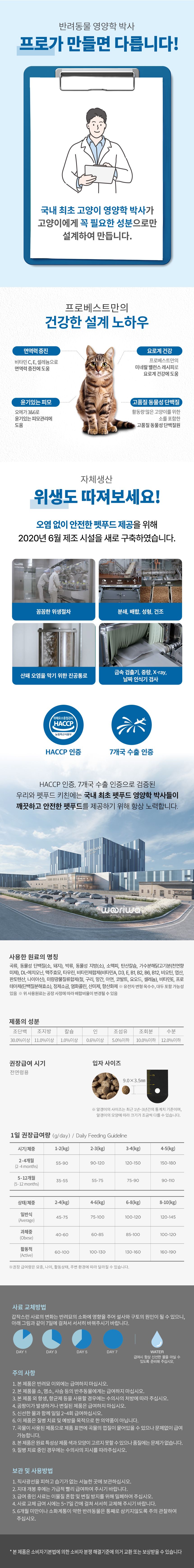 프로베스트 캣 블루 15kg 2번째