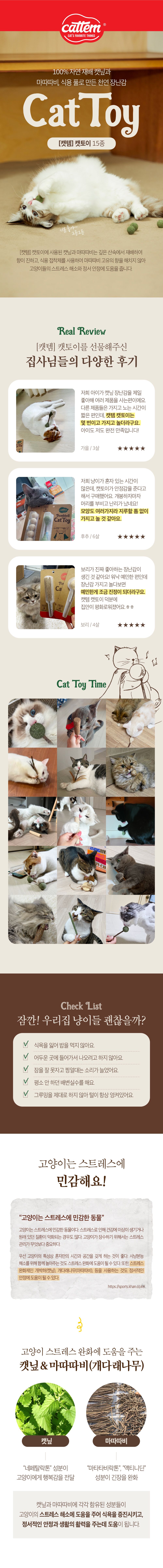 캣템 캣토이 츄러스 마따따비 2p 1번째