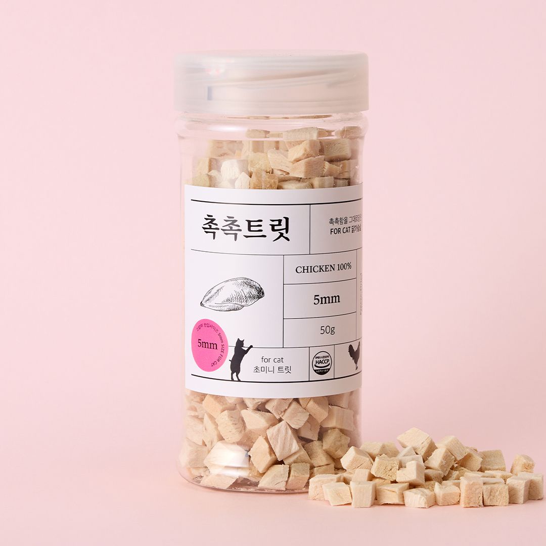 촉촉트릿 for cat 초미니트릿 닭가슴살 50g 0번