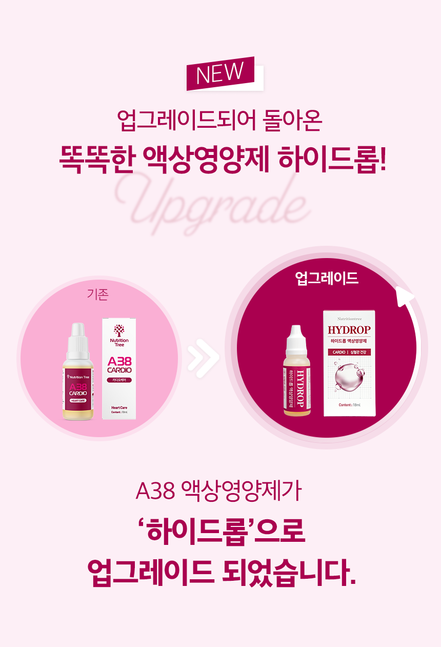 [NEW신상][무료배송] 뉴트리션트리 하이드롭 CARDIO 심혈관건강 18ml 3번째