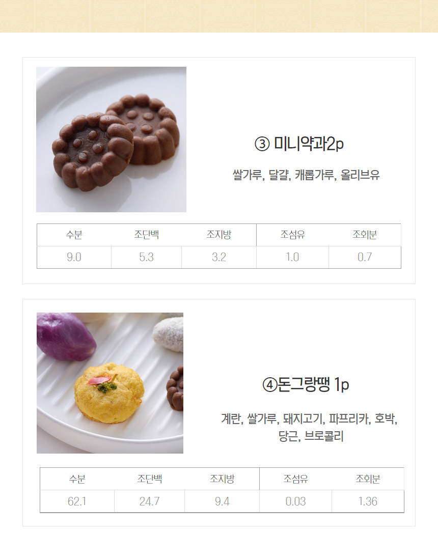 [무료배송] 오간식 독 추석 댕댕 한상차림 실속패키지 10번째