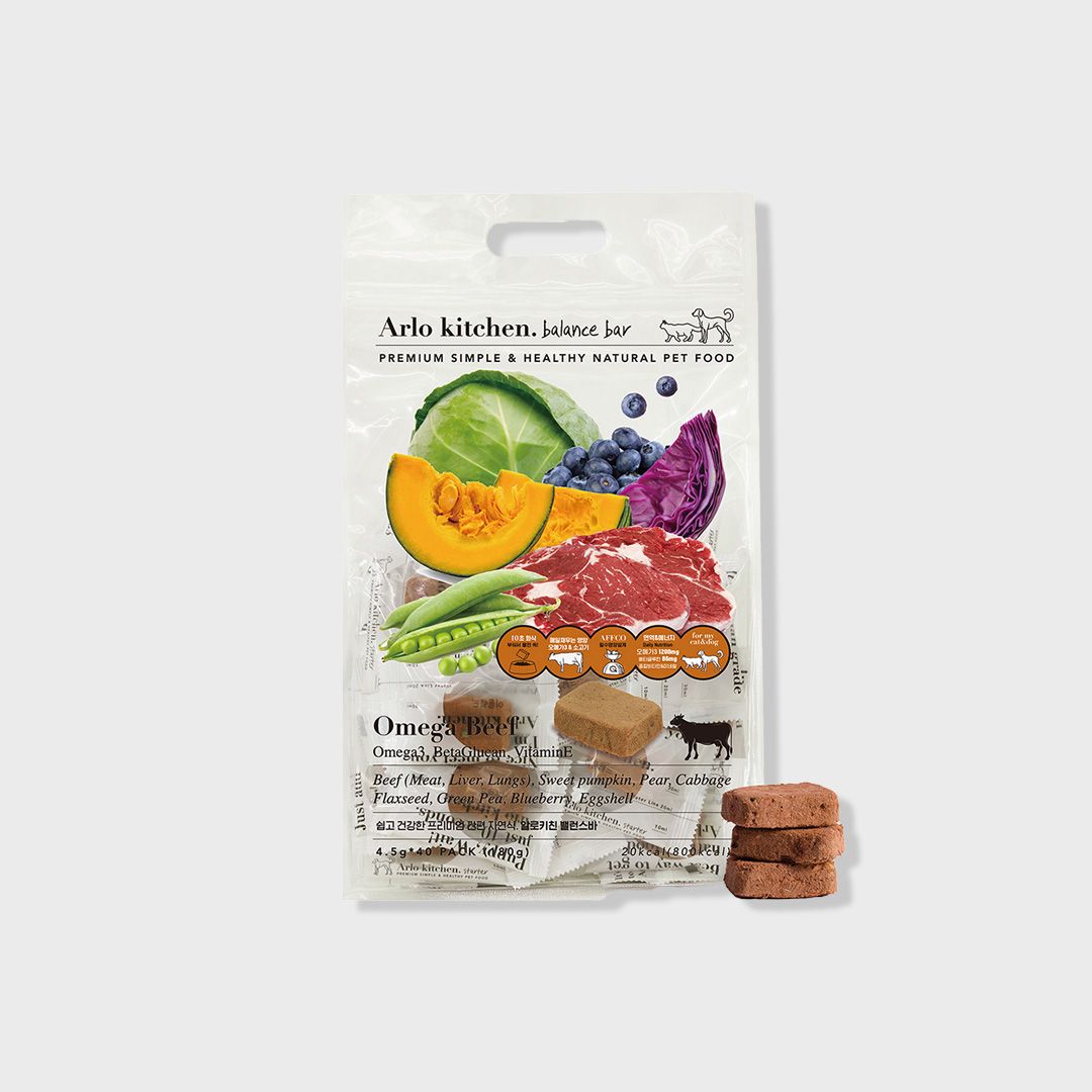 알로키친 오메가비프 (소고기&오메가3) 40p 제품