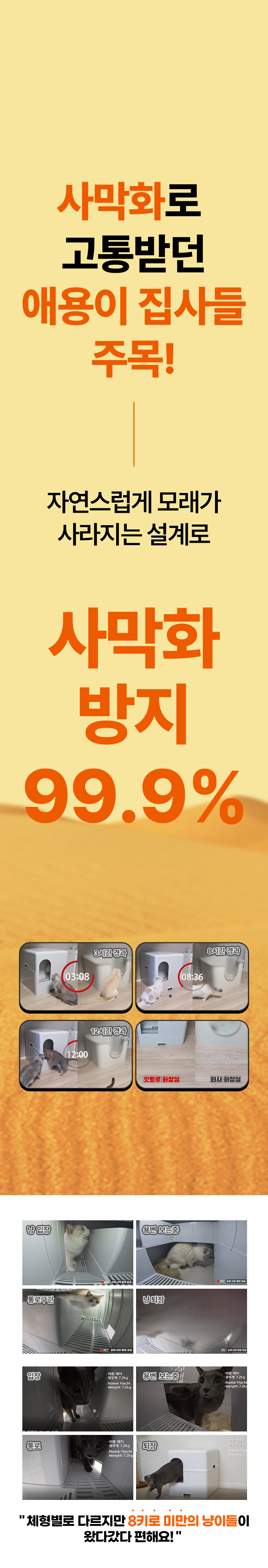 [NEW신상][무료배송] 펫트루 사막화방지 SAND-DEATH 화장실 2번째