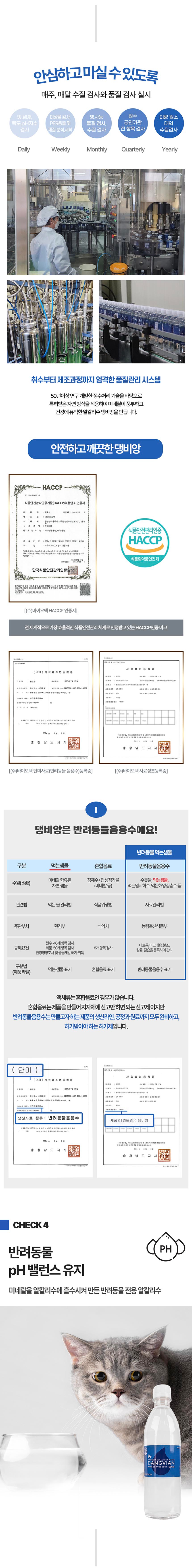 [추석특가][무료배송] 펫투데이 독 프리미엄 생수 댕비앙 20EA 5번째