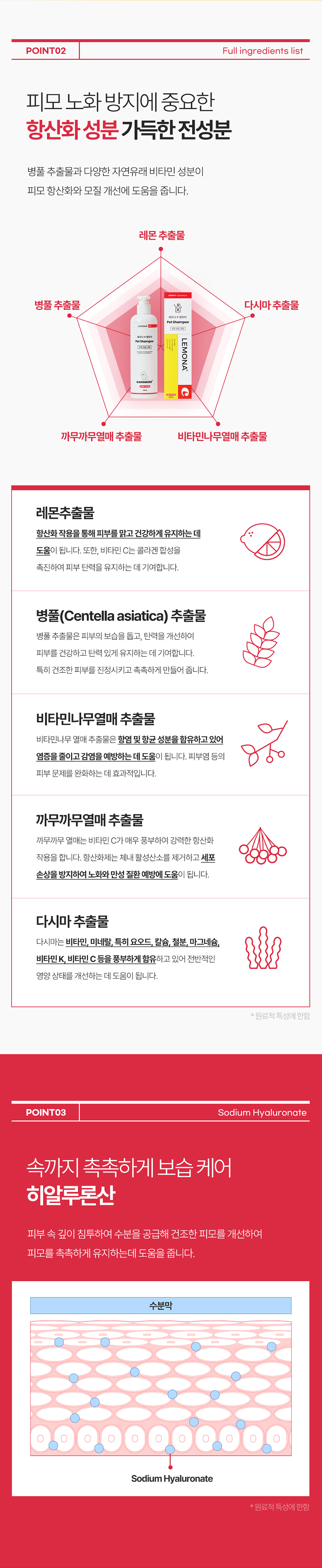 [무료배송] 레모나 X 댕모어 펫 샴푸 300ml 5번째