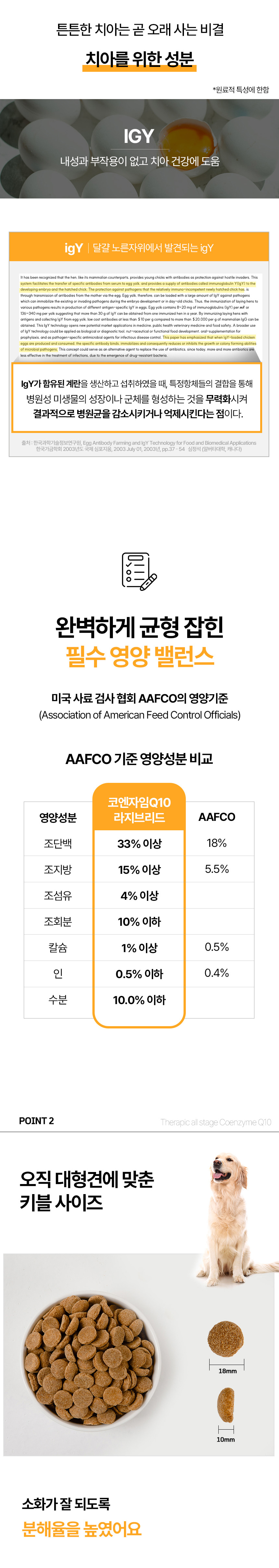 [심쿵펫페어][무료배송] 데이스포 독 코엔자임Q10 10kg 라지브리드(중대형견) 사료 11번째