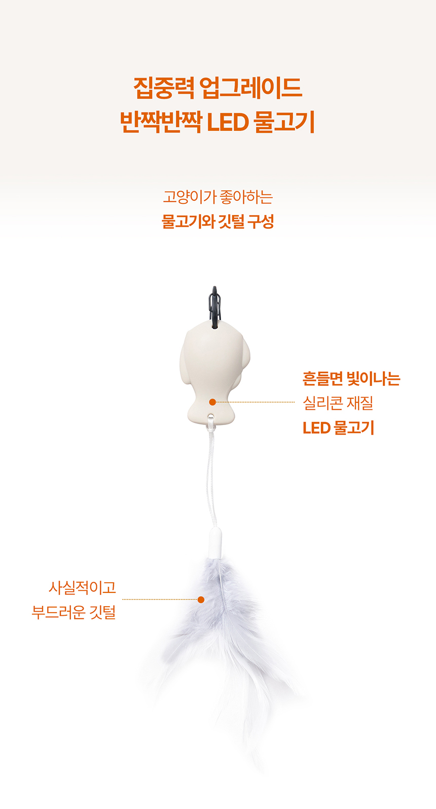 [신상특가] [무료배송] 두잇 키티피커 고양이 낚시대 장난감 8번째