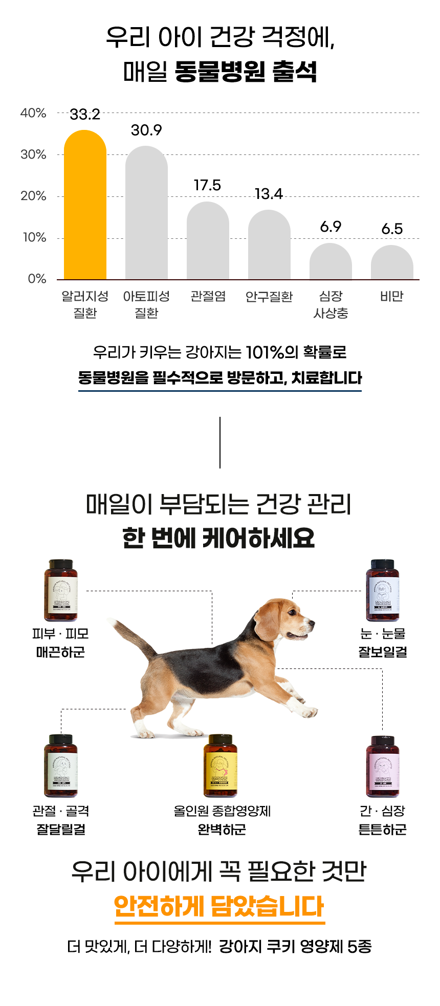 [무료배송] 애니먼 독 매끈하군 피부&피모 영양제 250g 3번째