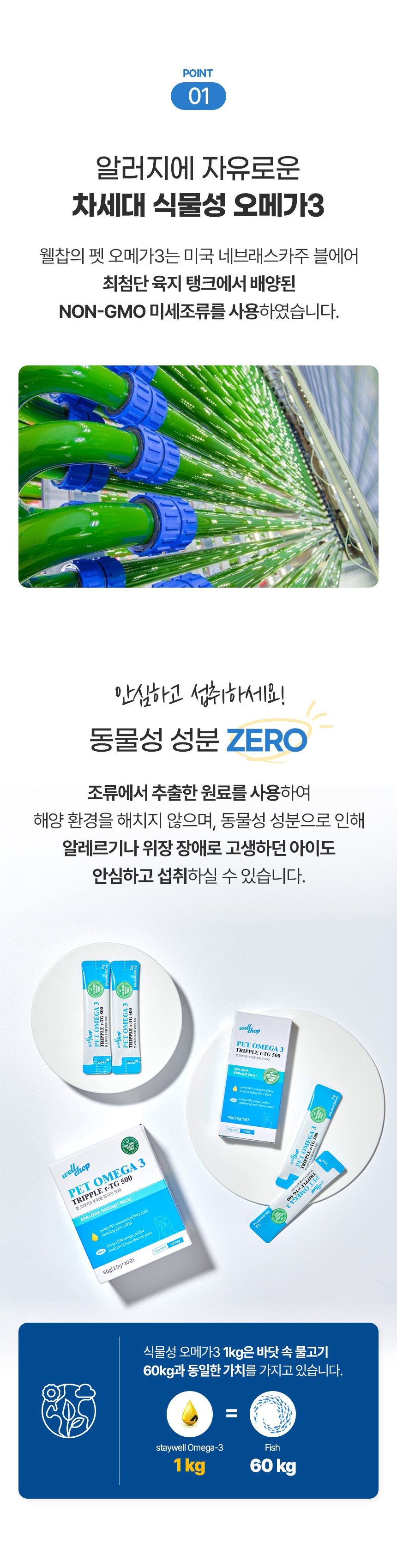 [창고대방출] 웰찹 펫 오메가3 트리플 r-TG 500 30일 8번째
