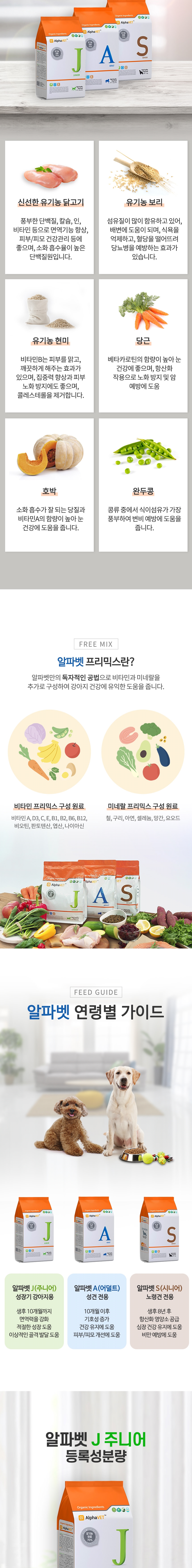 [무료배송] 알파벳 독 J 주니어 1.2kg 5번째