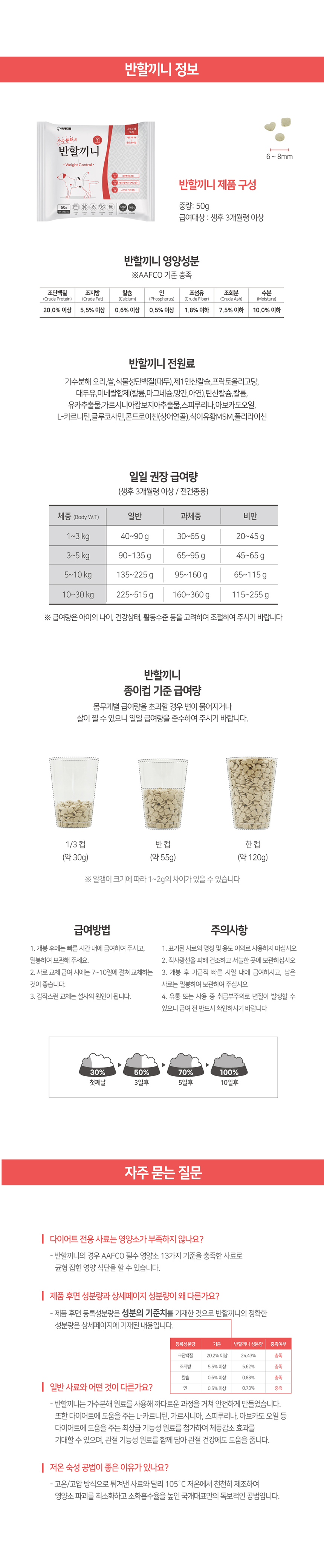 [NEW신상][무료배송] 반할끼니 2종 샘플 맛보기 100g 32번째