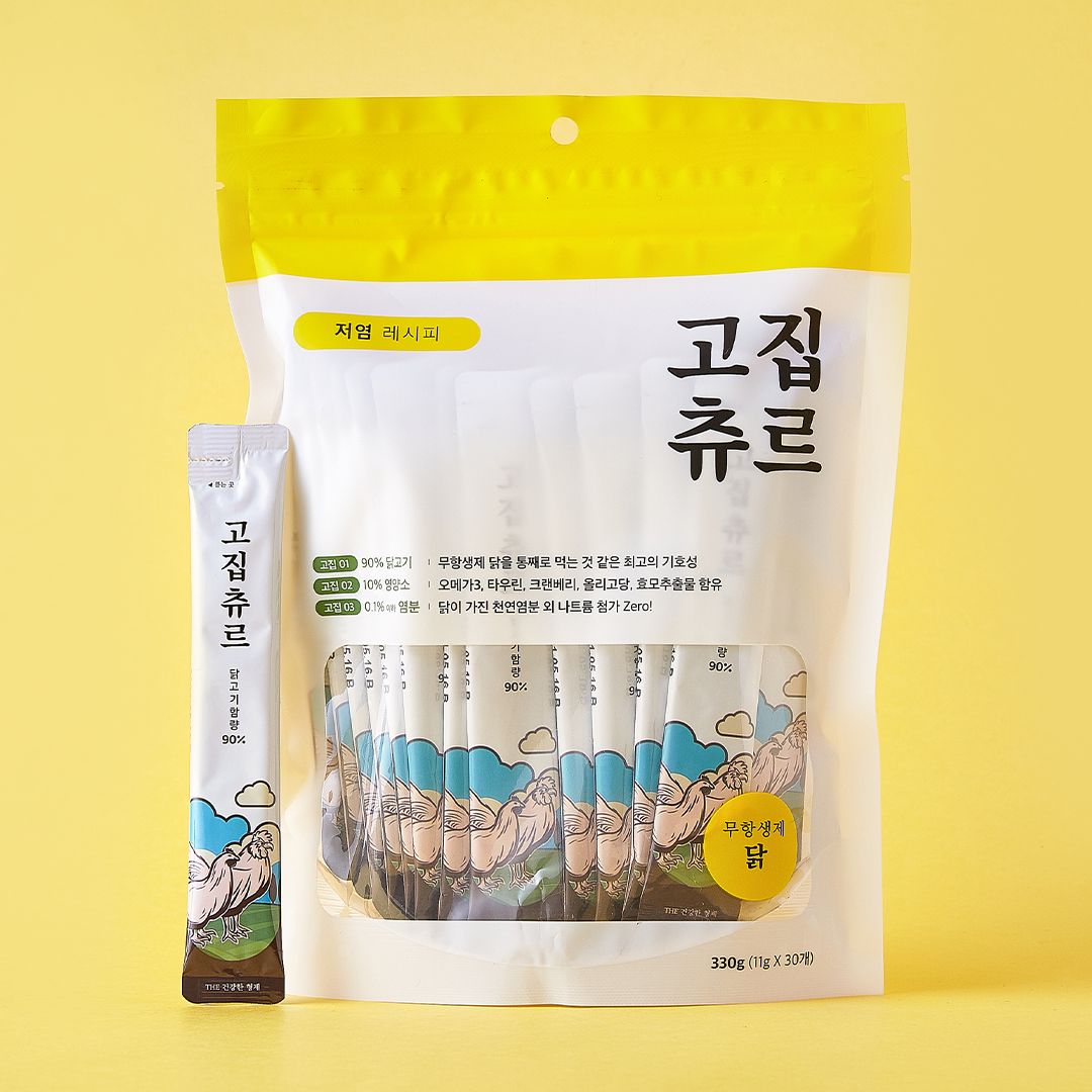 고집츄르 캣 무항생제 츄르 5종 [모음] 1번