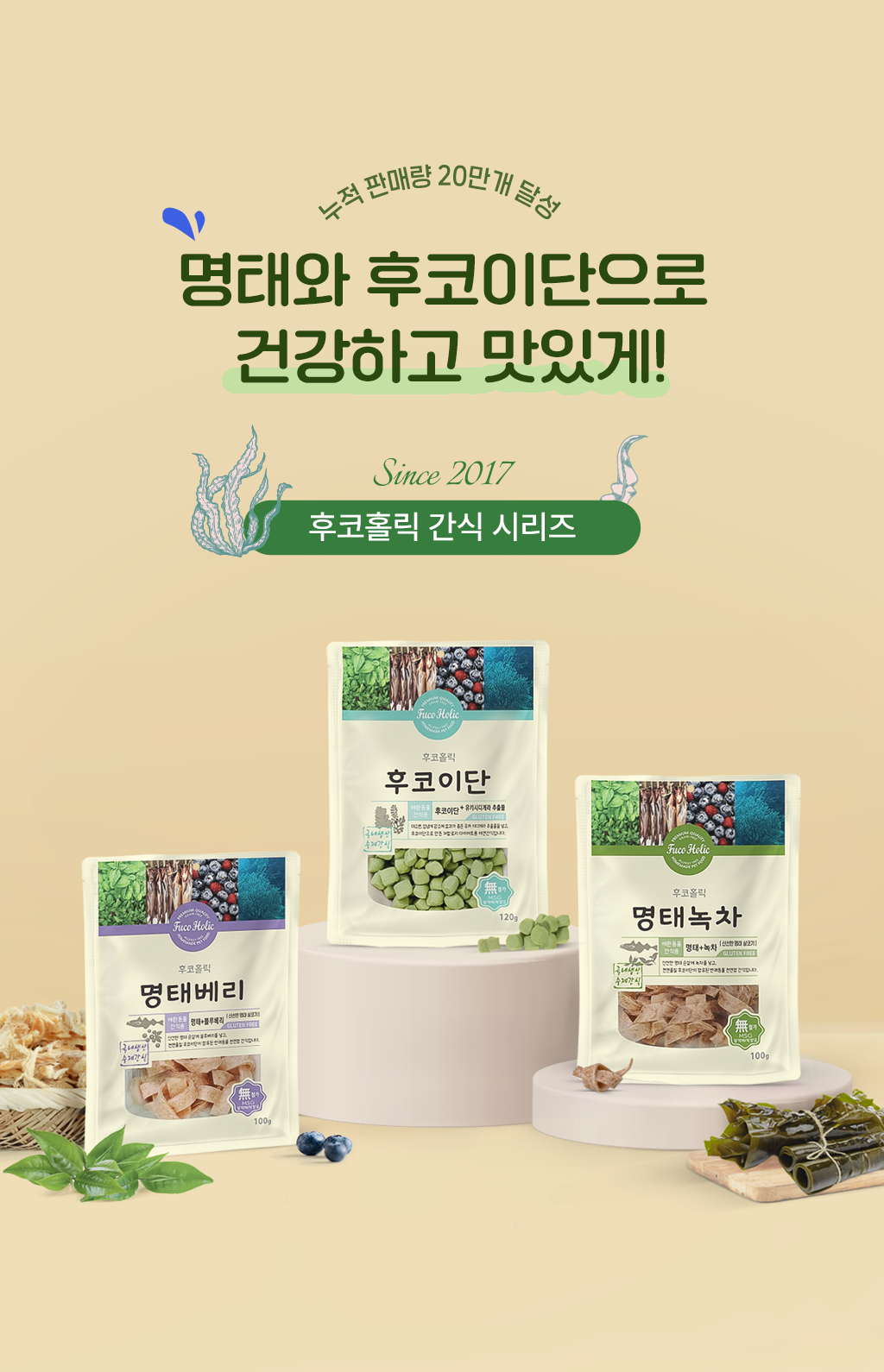 후코홀릭 후코이단 120g 1번째