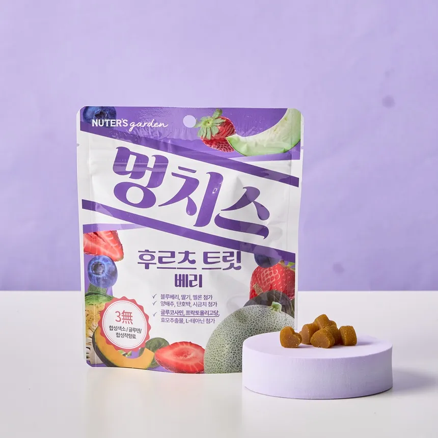 [무료배송] 누터스가든 후르츠트릿 베리 80g