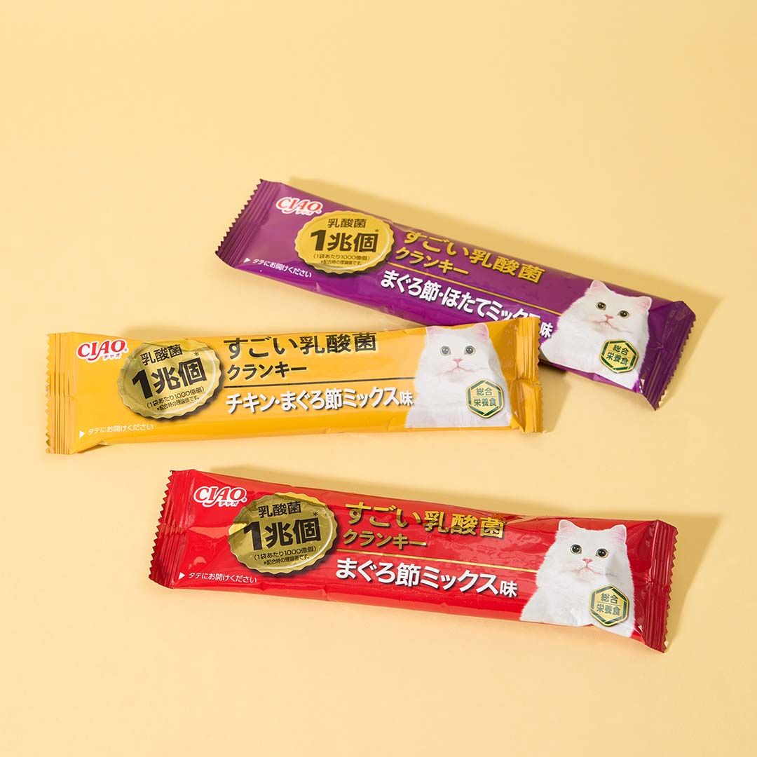 이나바 캣 챠오 스고이 유산균 크런키 참치포 버라이어티 20g*10p 3번