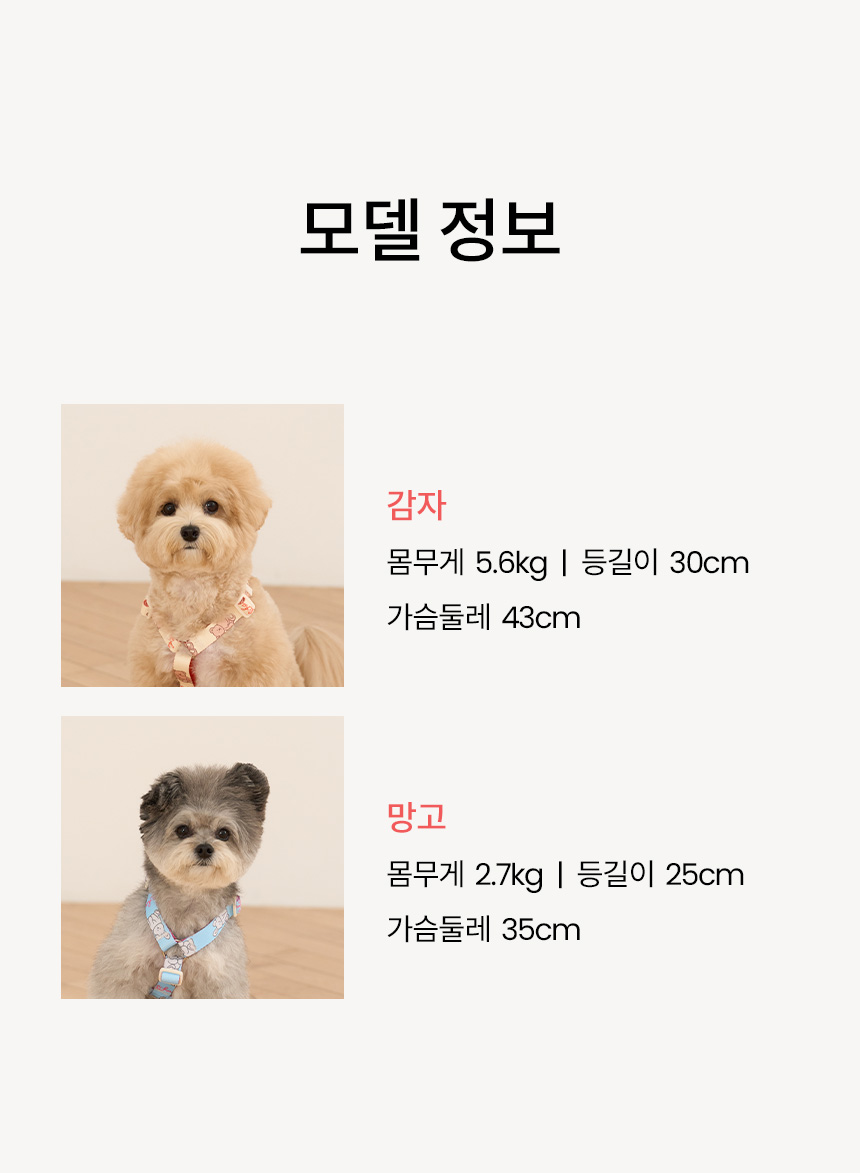 [무료배송] 리카리카 커들리 토이 리드줄 베어/래빗/퍼피 9번째