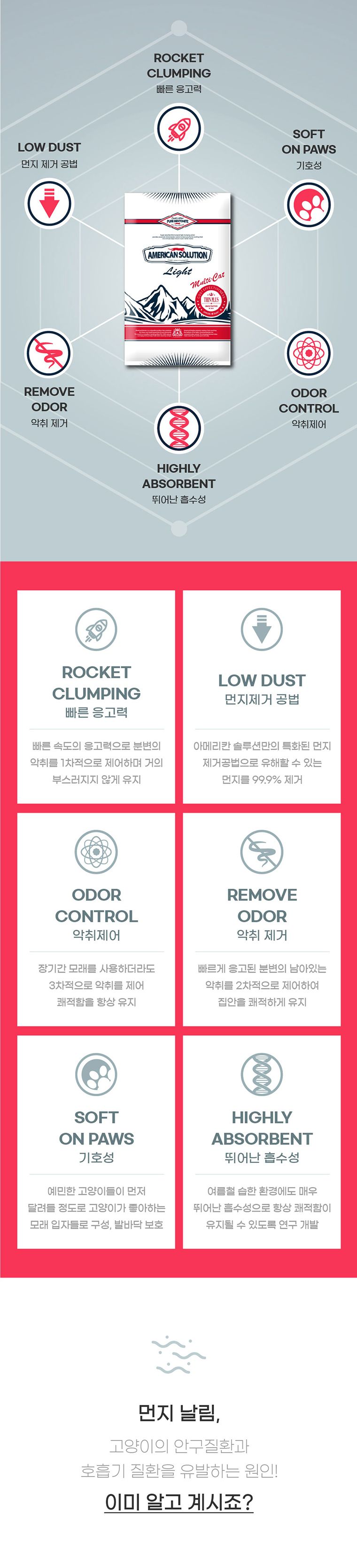 아메리칸솔루션 라이트 로키플러스 6kg  4번째