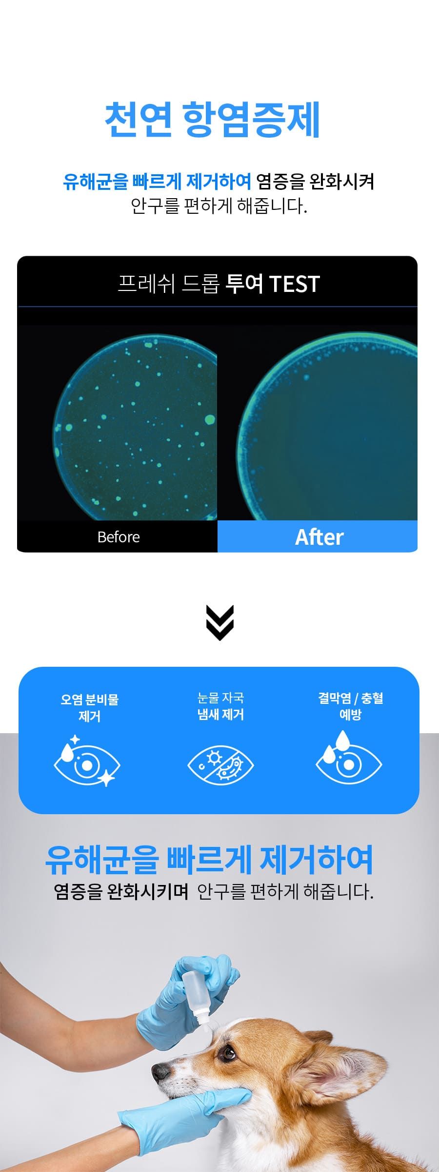 [무료배송] 베픈 반려동물 전용 인공눈물 15ml 12번째