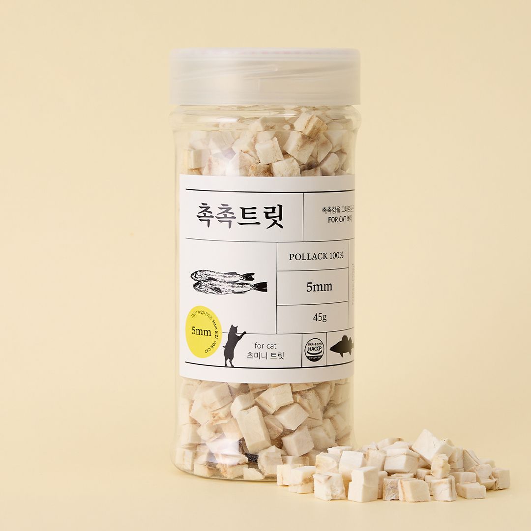 [NEW신상]촉촉트릿 for cat 초미니트릿 북어 45g 0번