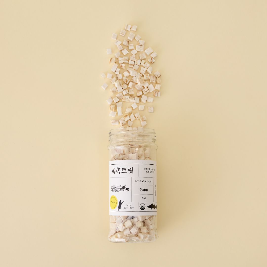 [NEW신상]촉촉트릿 for cat 초미니트릿 북어 45g 4번