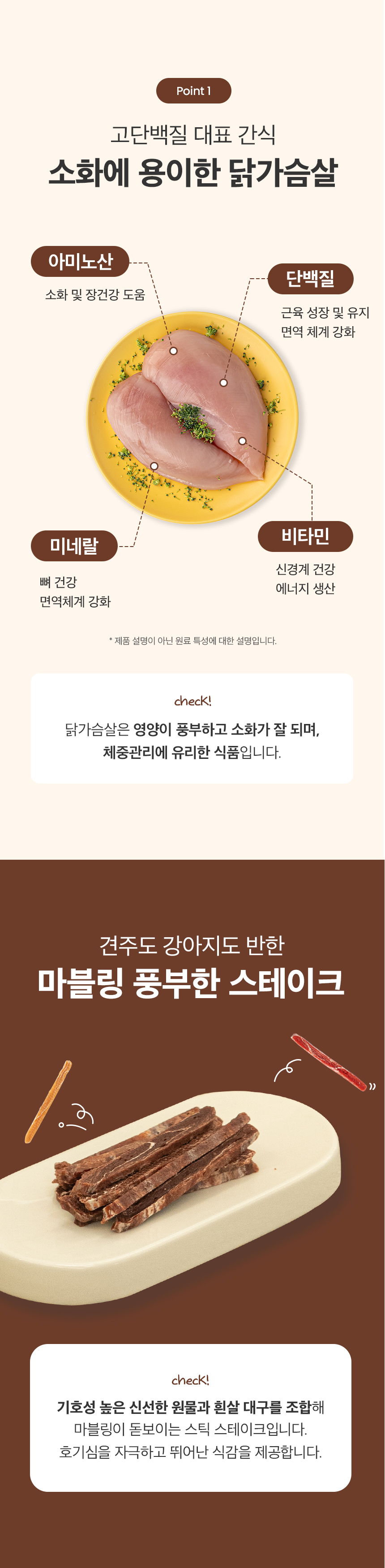[NEW신상][무료배송] 예스몽 독 치킨 스테이크 스틱 300g 5번째