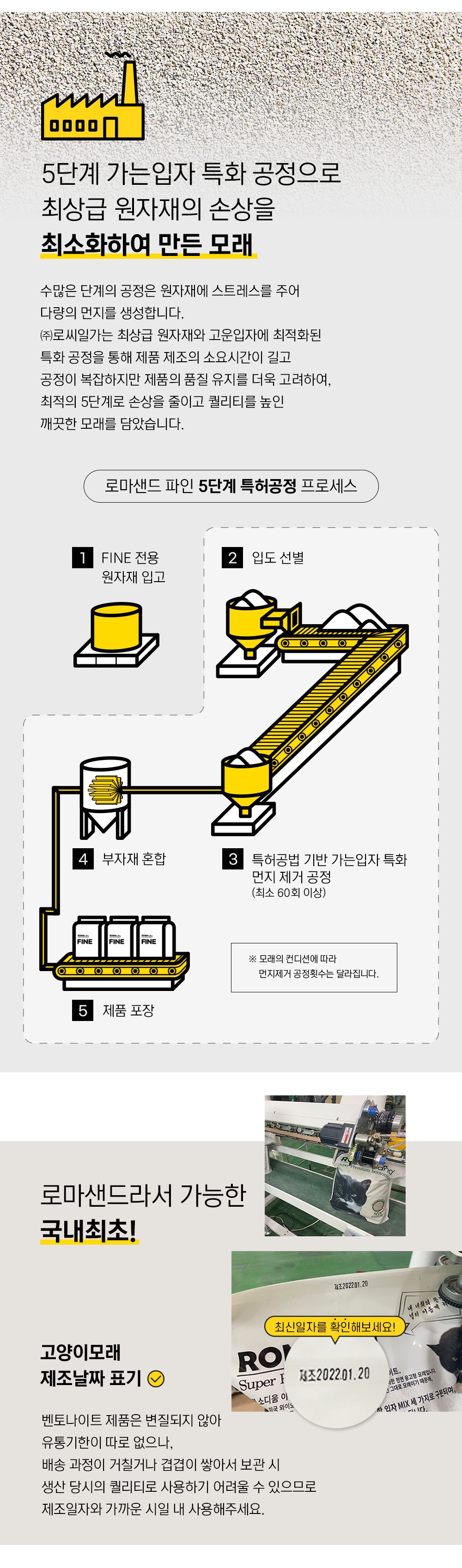 로마샌드 파인 6kg 15번째