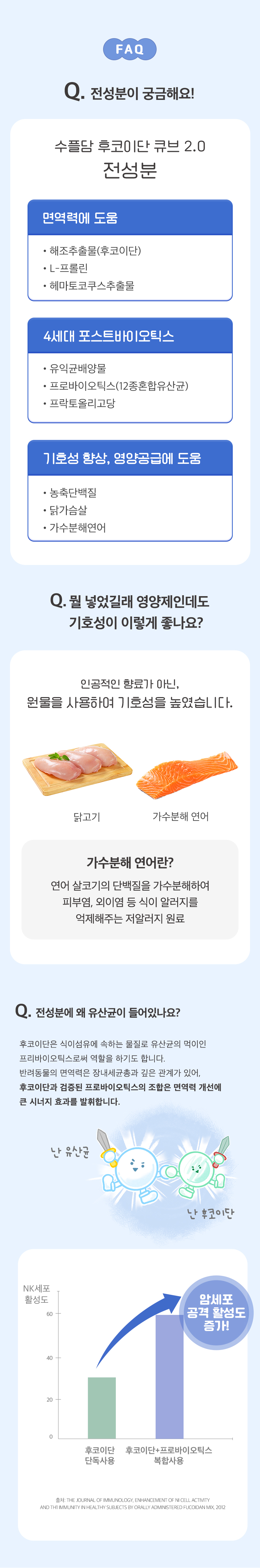 [NEW신상][무료배송] 수플담 후코이단 큐브 2.0 영양제 30g 8번째