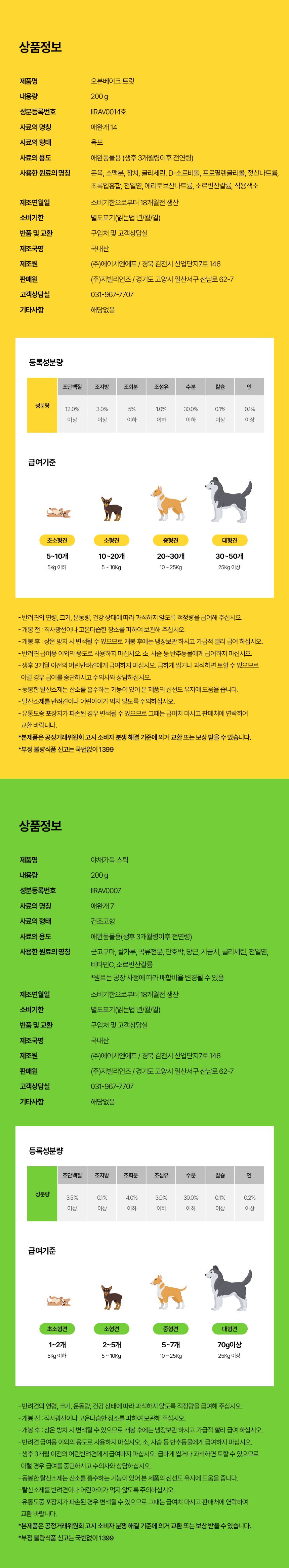 [NEW신상]지빌리언즈 독 야채가득 스틱 200g 13번째