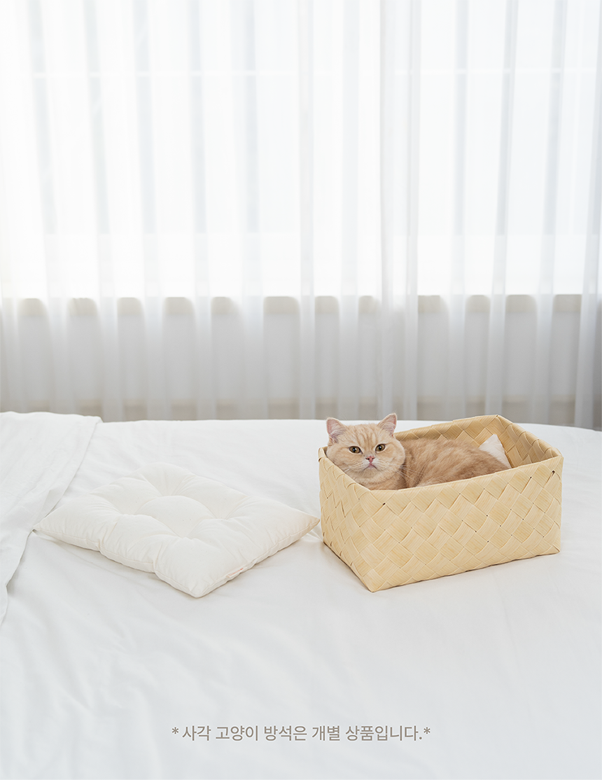 [NEW신상][무료배송] 큐빅스펫 워셔블 바스켓 숨숨집 2color 25번째