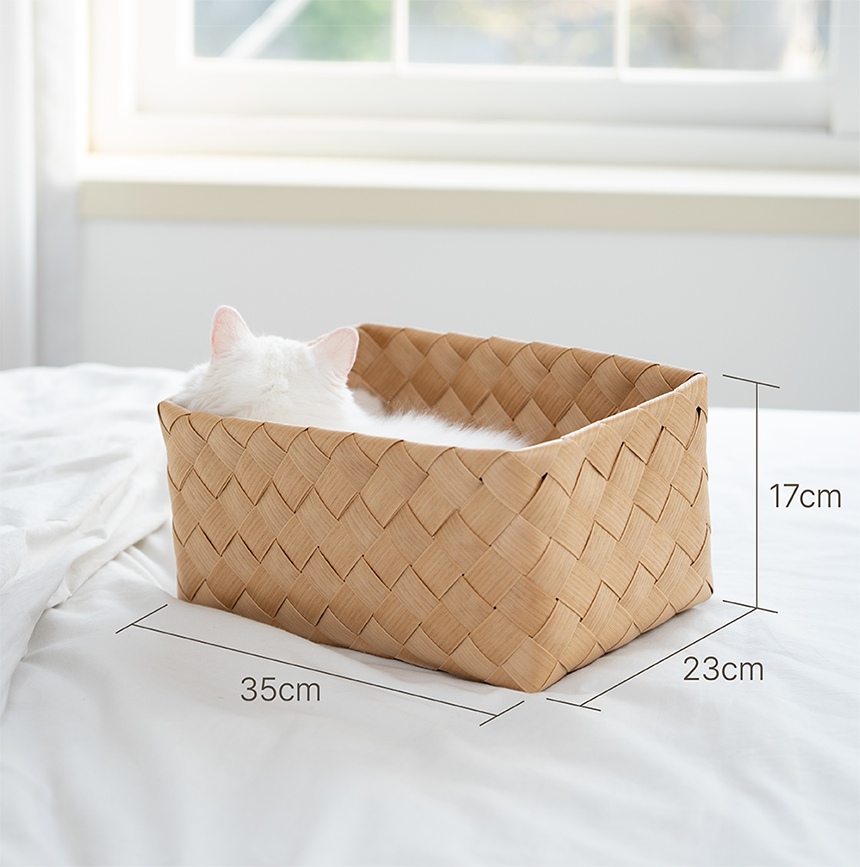[NEW신상][무료배송] 큐빅스펫 워셔블 바스켓 숨숨집 2color 19번째
