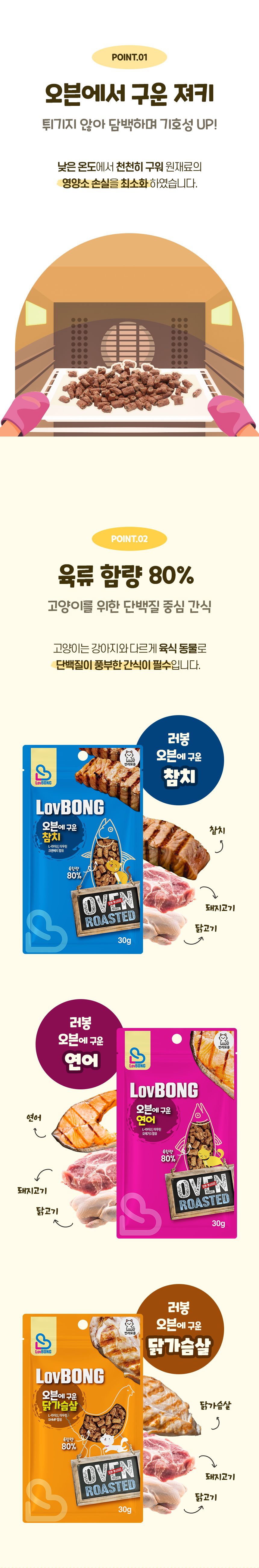 [NEW신상]러봉 캣 오븐에 구운 연어 30g 2번째