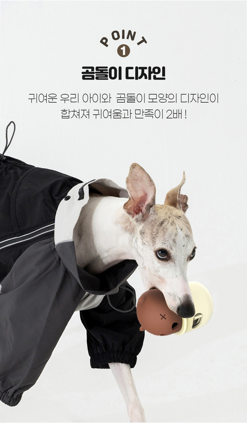 [NEW신상][무료배송] 개과천선 독 말랑베어 노즈워크 장난감 (그린 말차/밀크 초코) 6번째