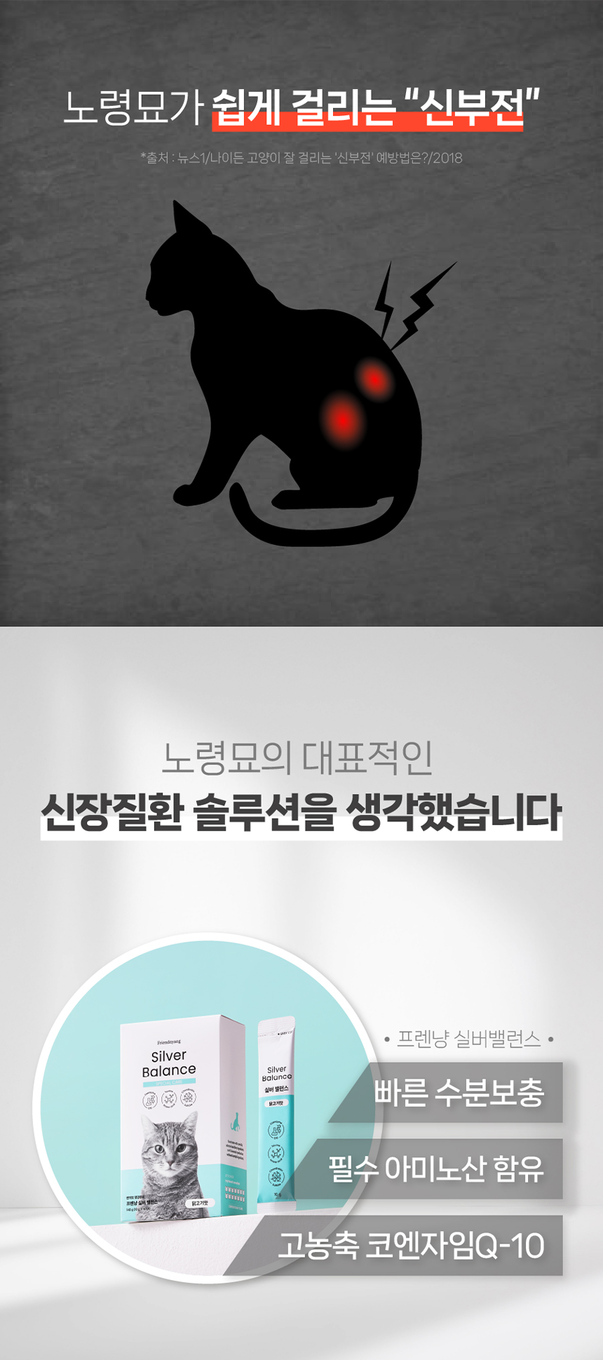 [무료배송] 프렌냥 실버 밸런스 닭고기맛 10g*14p 4번째