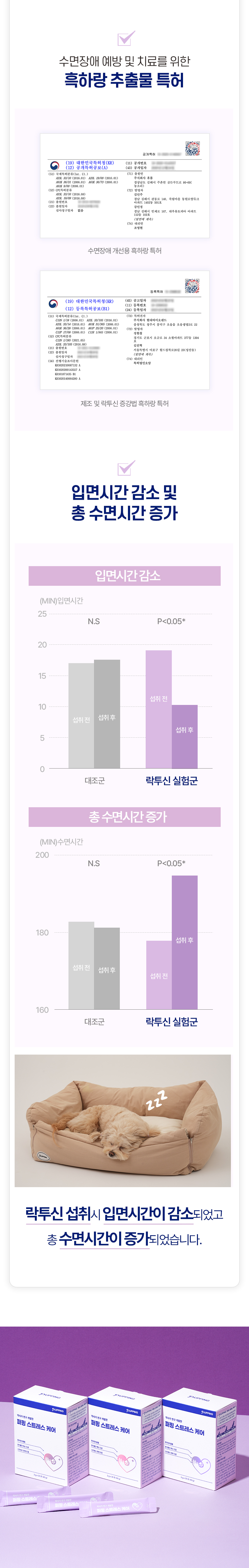 [무료배송] 퍼핑 스트레스 케어 영양제 (분리불안 완화/심신안정) 2g*30p 5번째