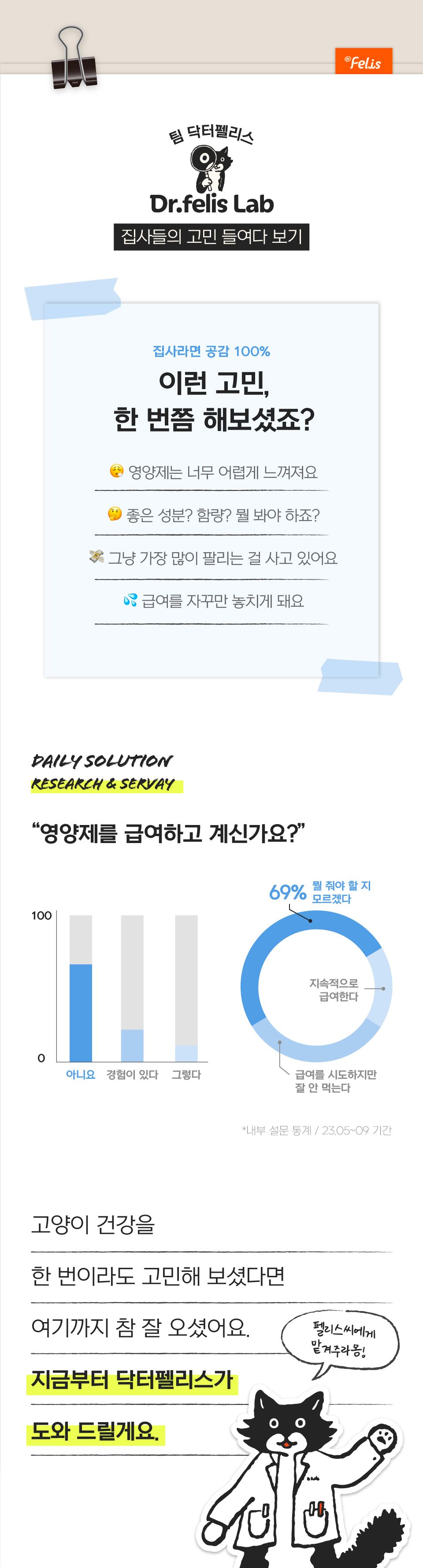 닥터펠리스 캣 데일리솔루션 이뮨 트릿 영양제 30g 10번째