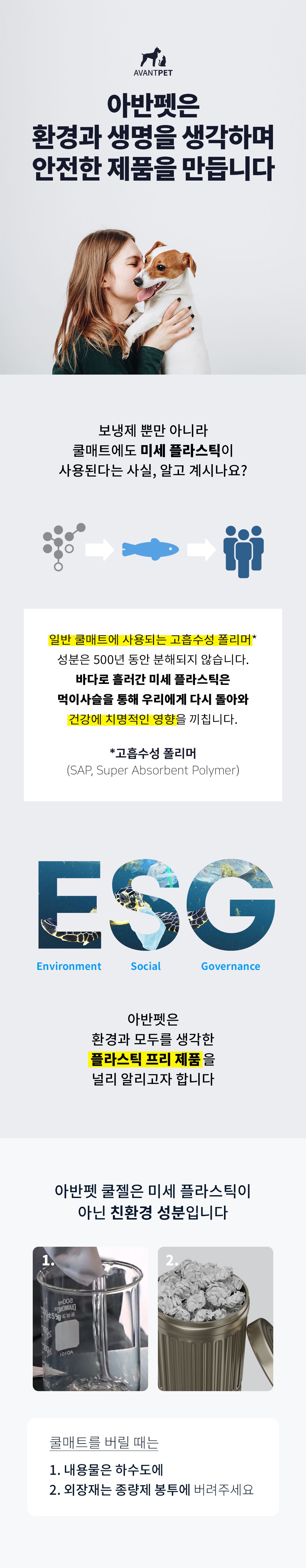 [무료배송] 아반펫 곰팡이제로 에코 쿨매트 라이트그레이/캔디핑크/프레시민트 S-L 2번째