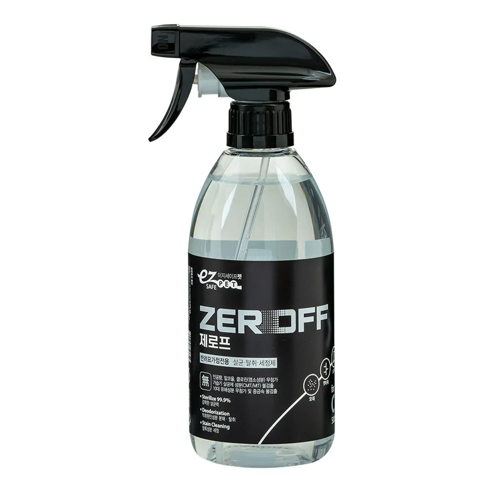 [무료배송] 이지세이프펫 제로프 고양이전용 소독 탈취제 500ml
