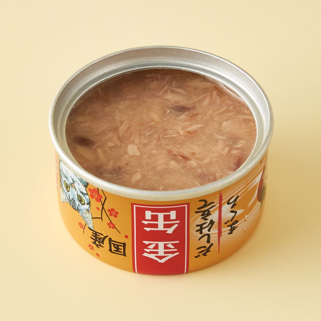 아이시아 캣 금관 진육수 참치 캔 70g 2번