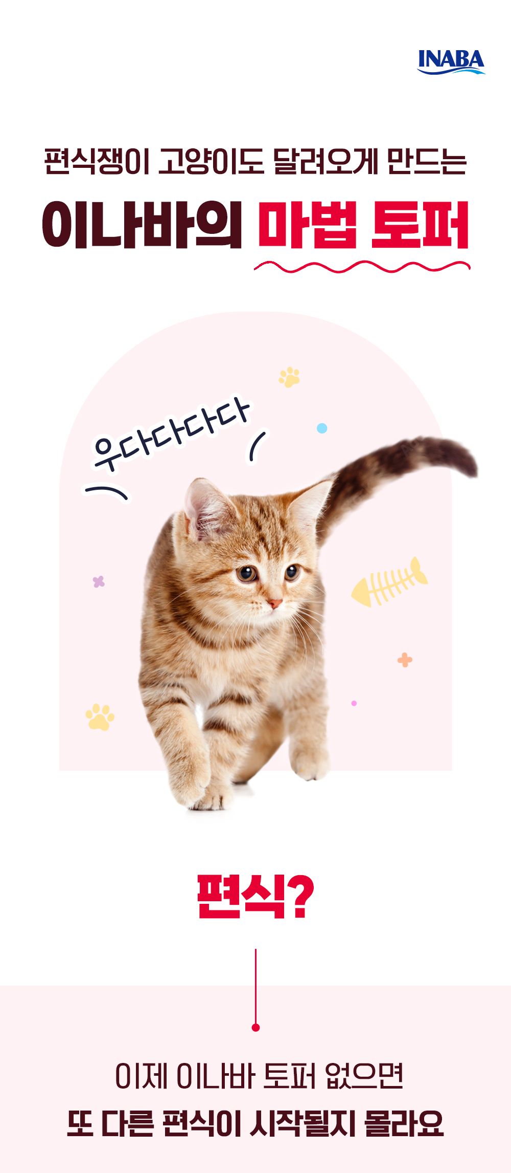 이나바 캣 챠오 후리가케 토퍼 가다랑어&참치 30g 1번째