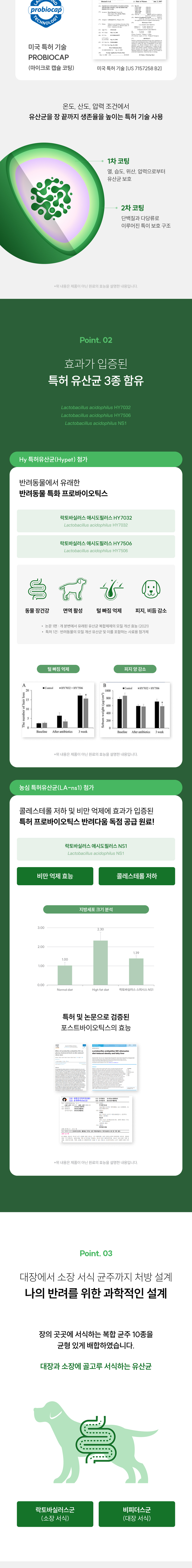 [무료배송] 농심 반려다움 프로바이오틱스 유산균(장) 영양제 30포 5번째