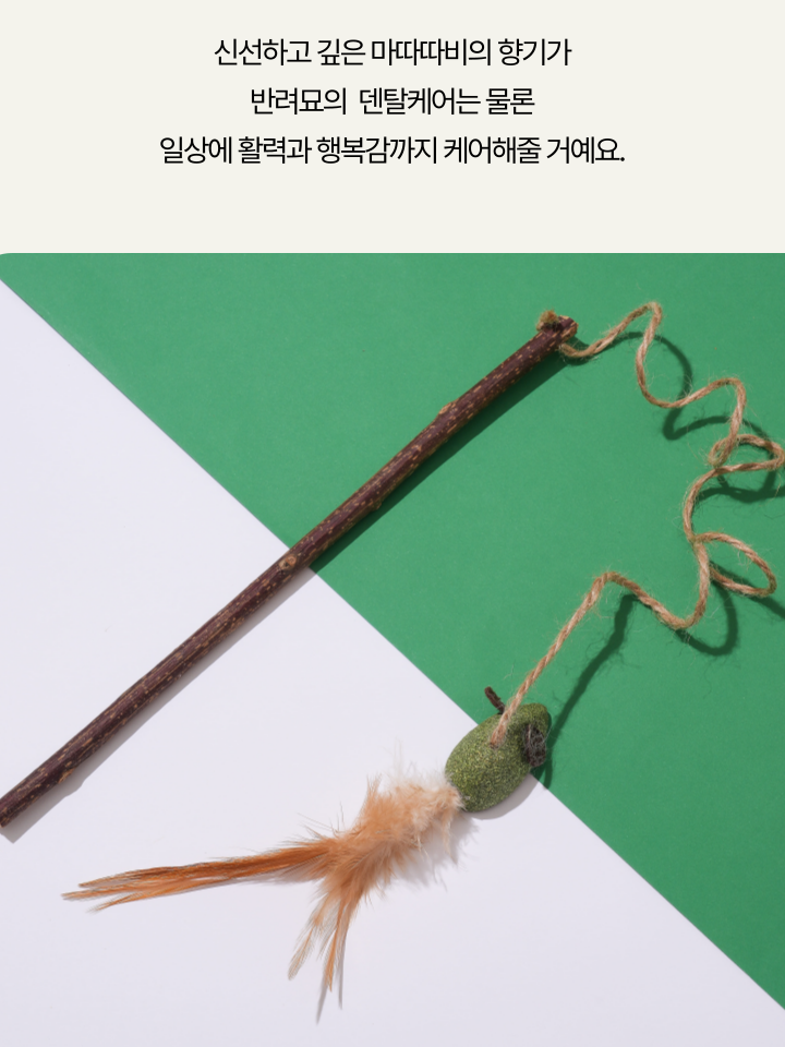 [NEW신상][무료배송] 캣디피 캣닢 쥐돌이 낚시대 16번째