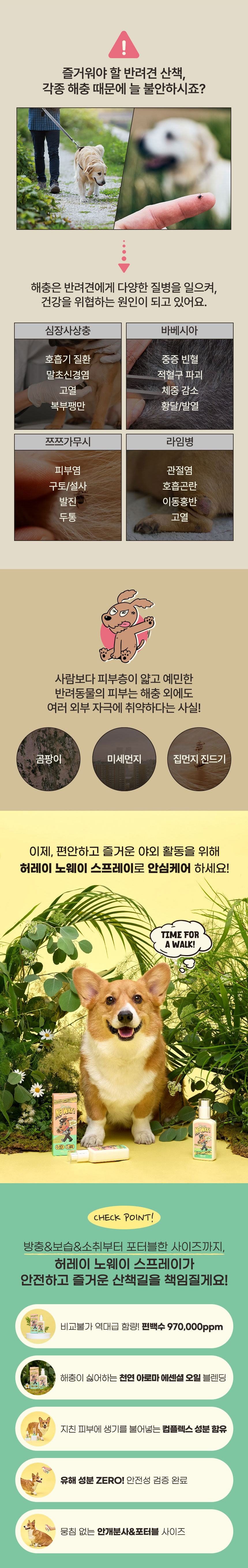 [무료배송] 허레이 노웨이 해충방지 스프레이 100ml 4번째