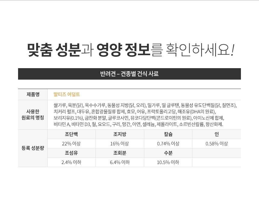 로얄캐닌 독 말티즈 어덜트 500g 피모관리 5번째