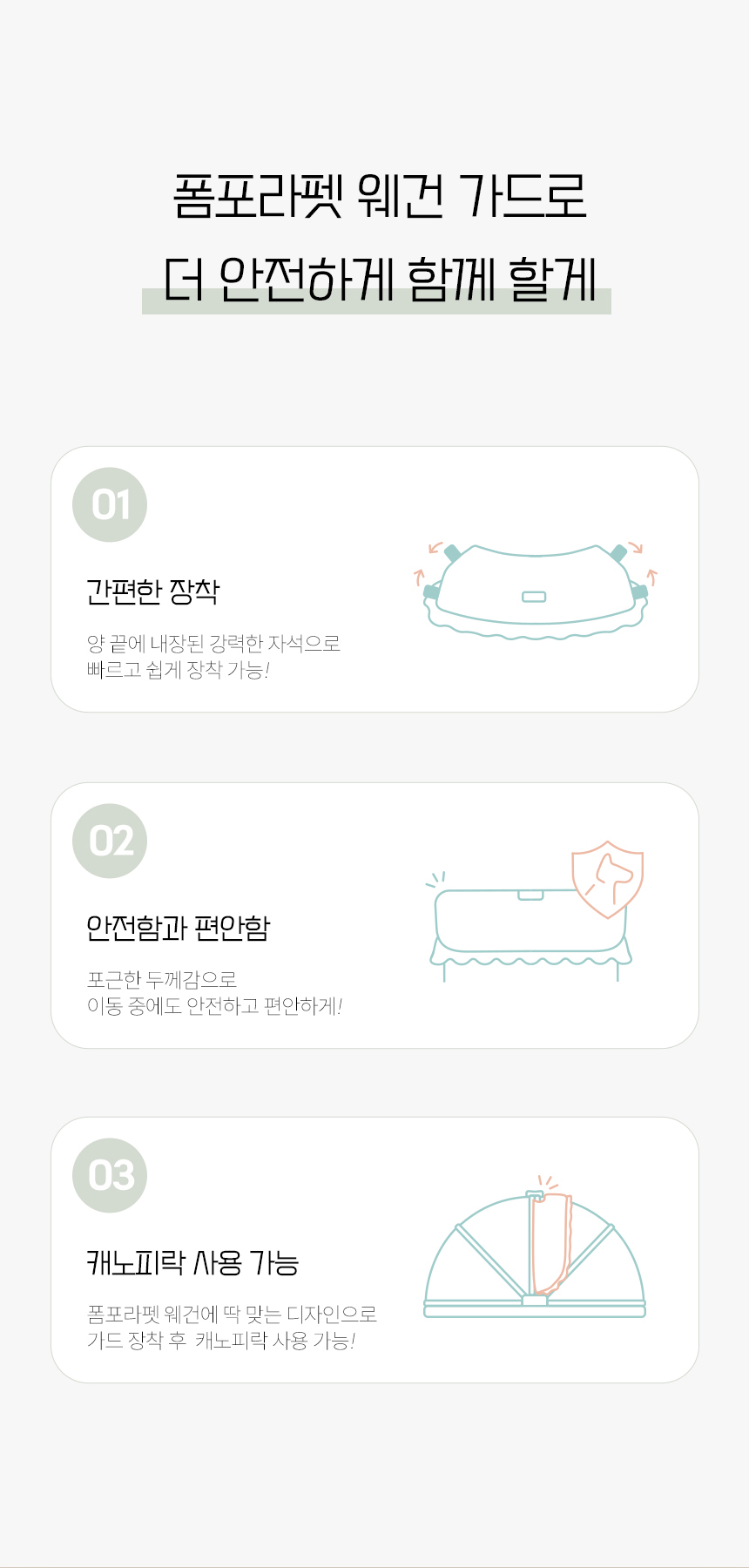 [NEW신상][무료배송] 폼포라펫 클래식 웨건 가드 2번째