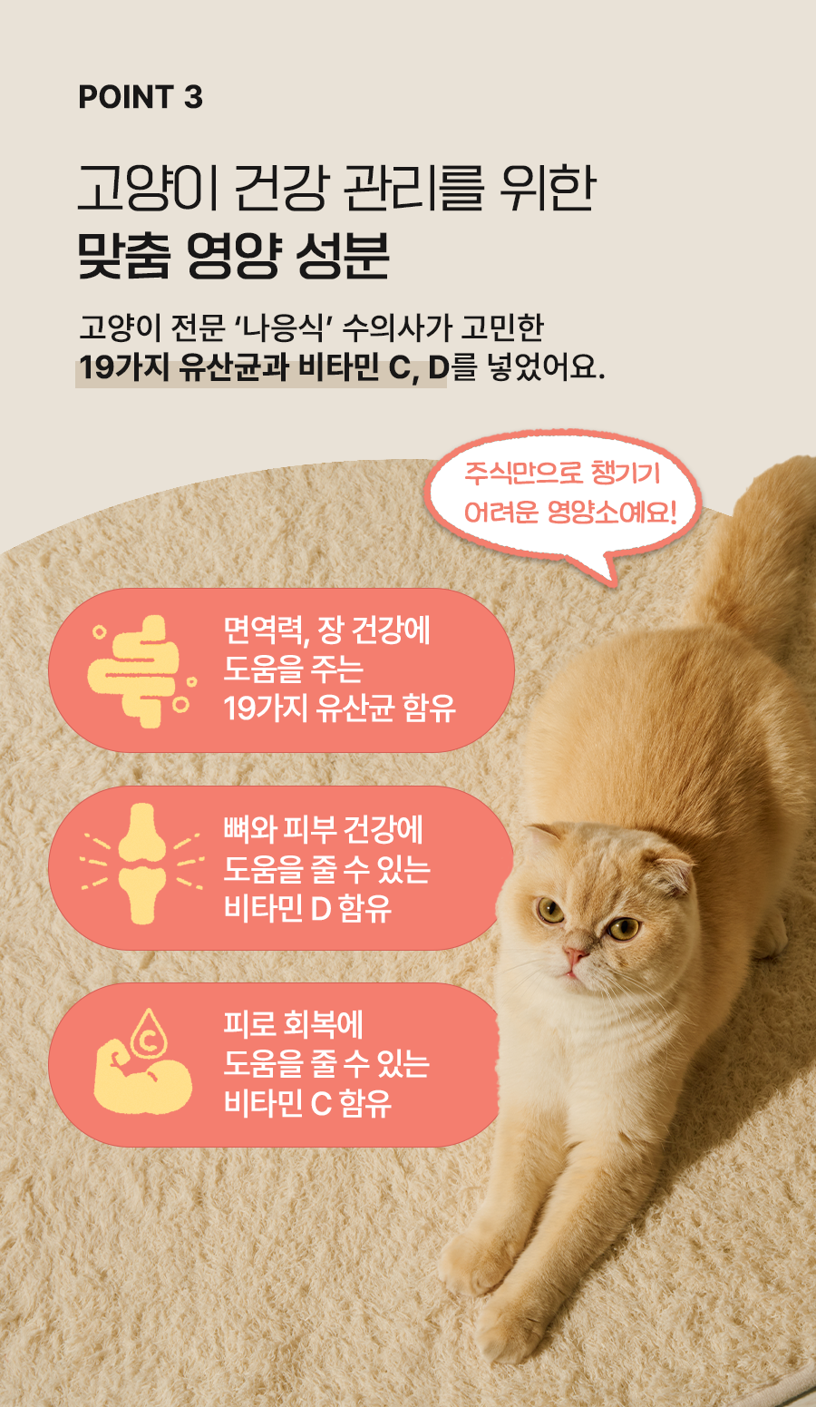 냥쌤 캣 레시피 육즙가득 촉촉한 통살 닭 안심 22g 9번째
