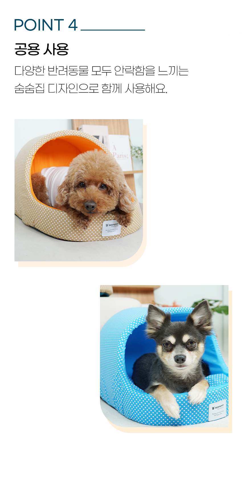 [NEW신상][무료배송] 개과천선 스팟 동글이 하우스 (스카이 블루/베이비 오렌지) 10번째
