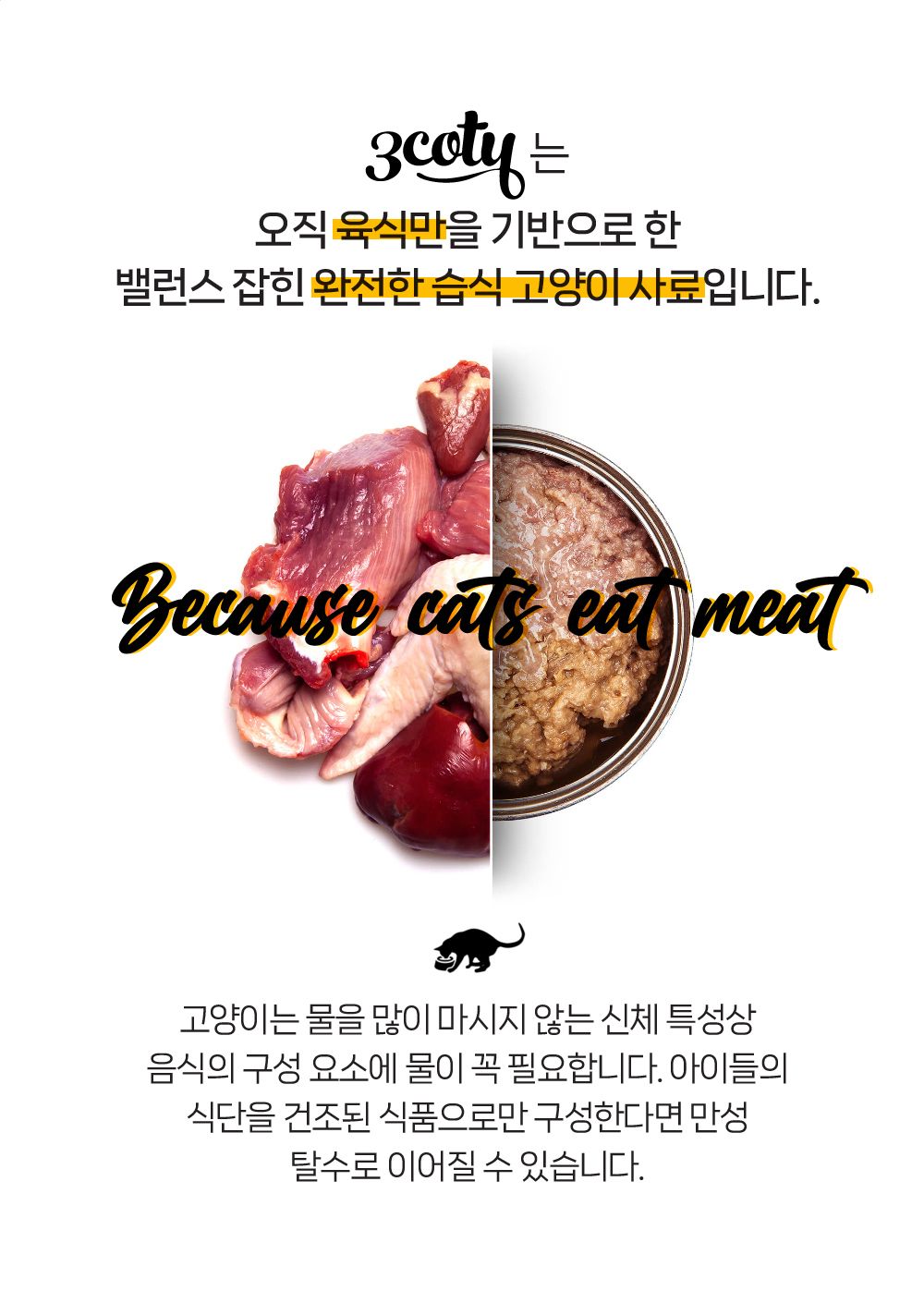 쓰리코티 캣 컴플리트 치킨 80g 2번째