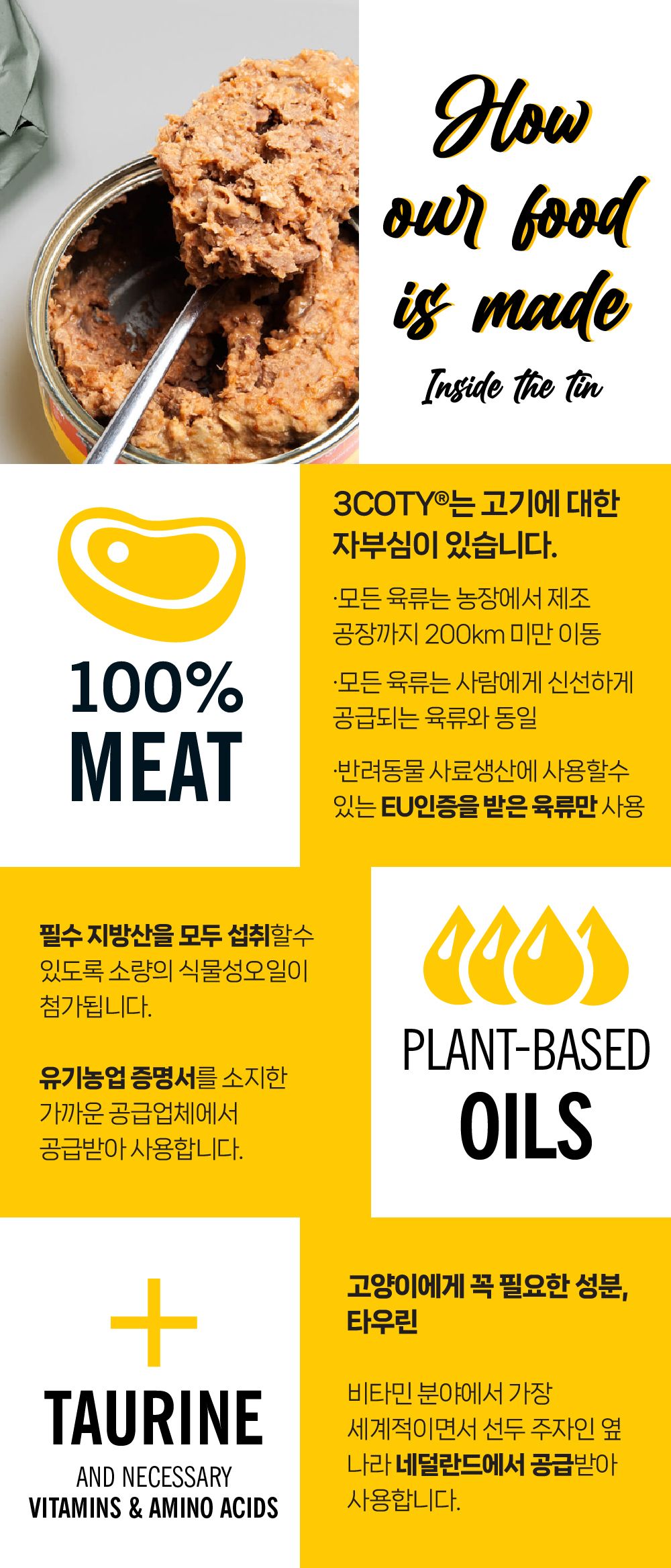 쓰리코티 캣 컴플리트 치킨 80g 6번째