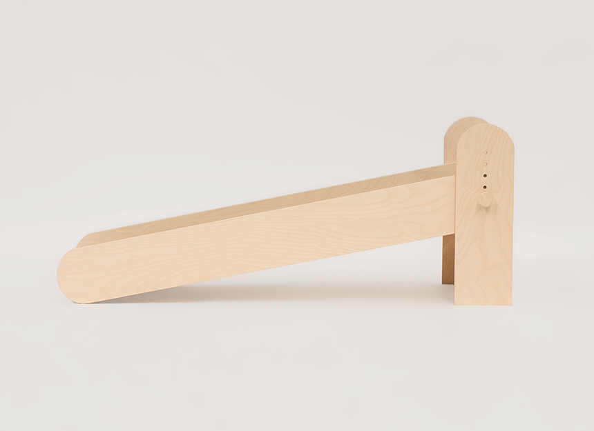 [NEW신상][무료배송] 라뜰리에드보아 걍슬라이드투 높이조절 원목 반려동물 슬라이드 6번째